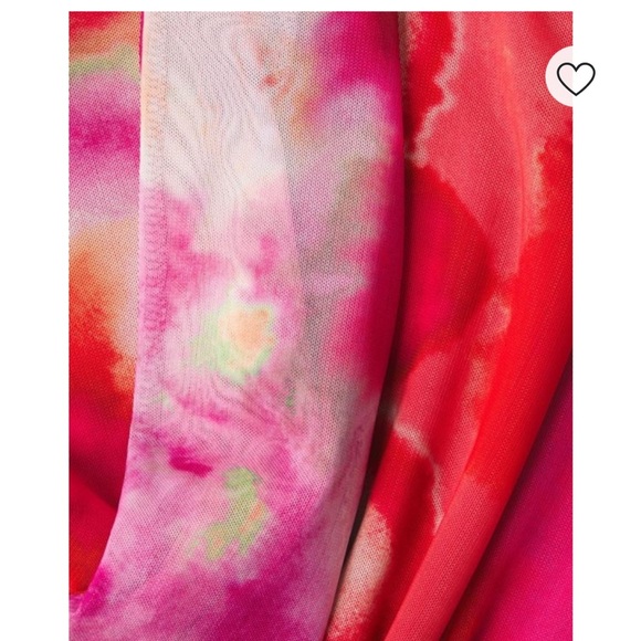 BLACK HALO Livley Watercolor Bodycon Sheath Large Tie-Dye - Picture 6 of 7